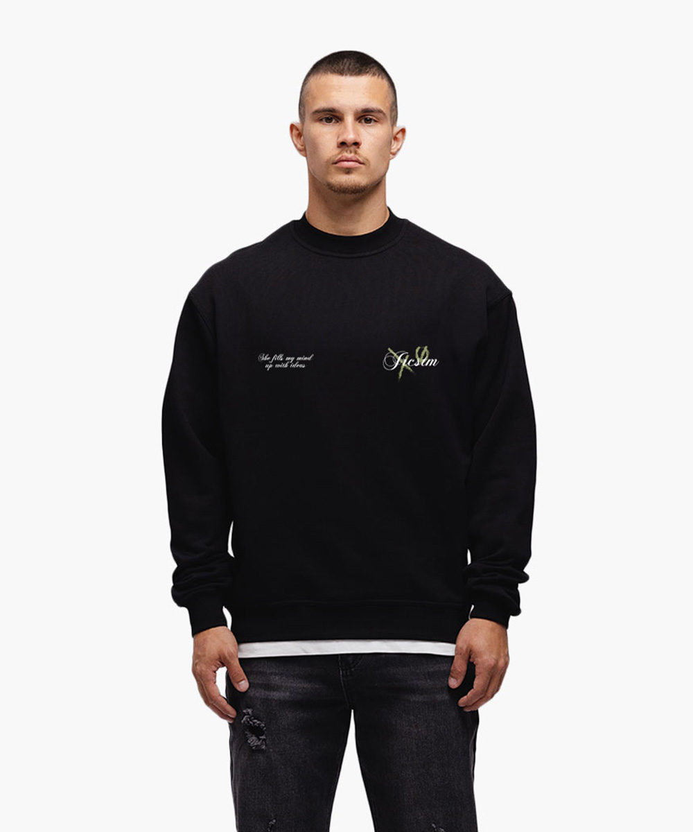 JORCUSTOM - Angel Sweater Black