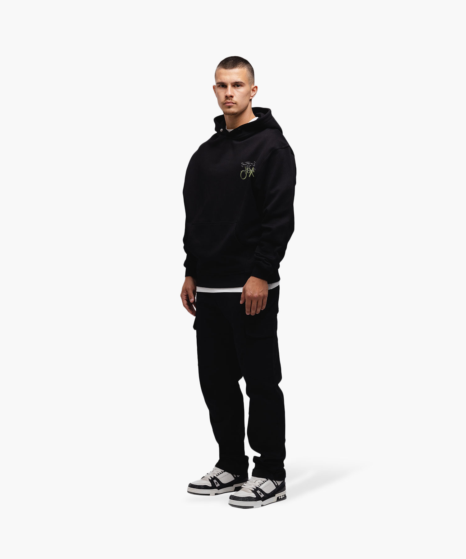 JORCUSTOM - Future Oversized Hoodie Black