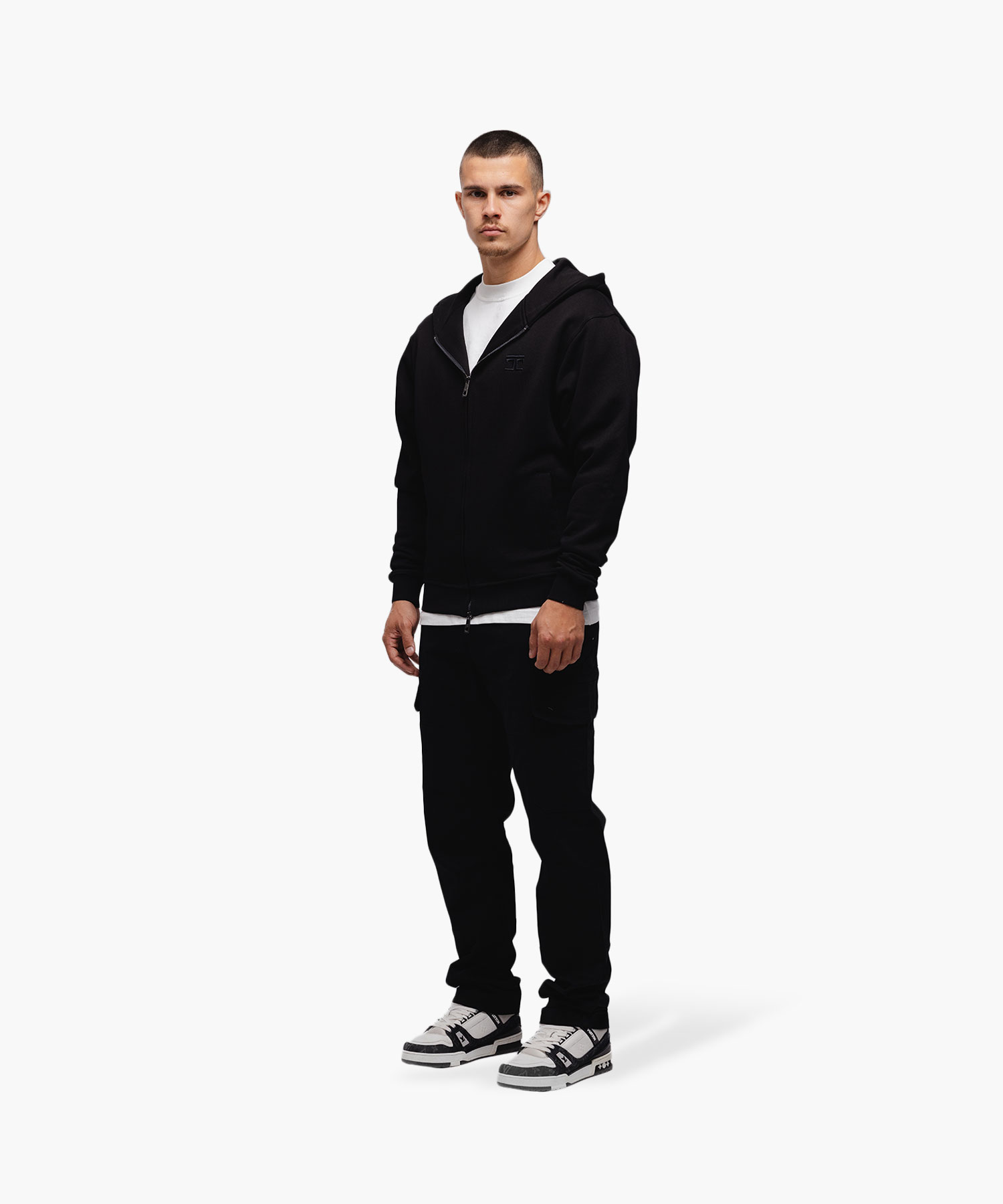 JORCUSTOM - Future Zipped Hoodie Black