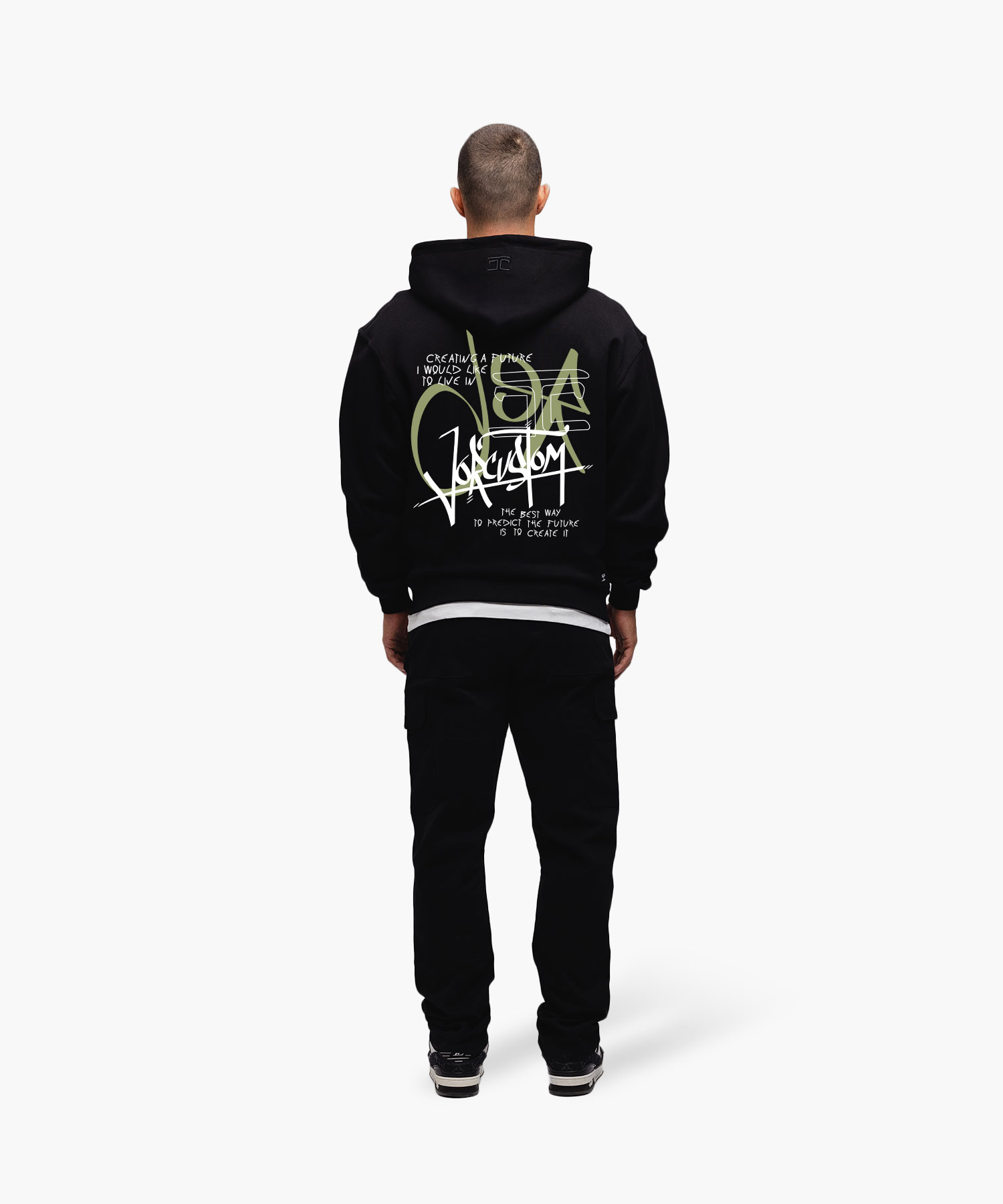 De-void×FUTURE ARCHIVE ZIP HOODIE BEAMS（ビームス）【別注】De-void* × FUTURE ARCHIVE / ZIP