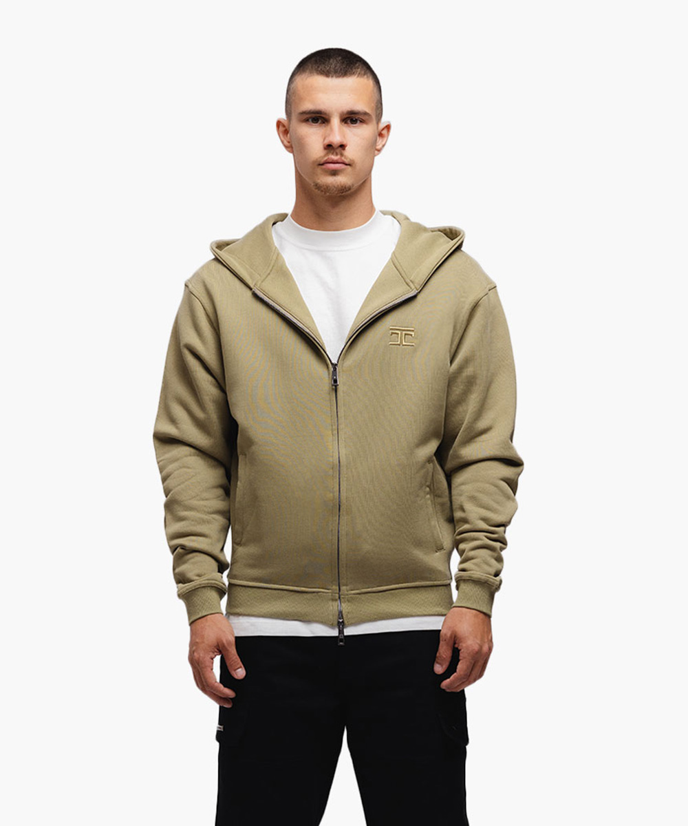 JORCUSTOM - Future Zipped Hoodie Olive