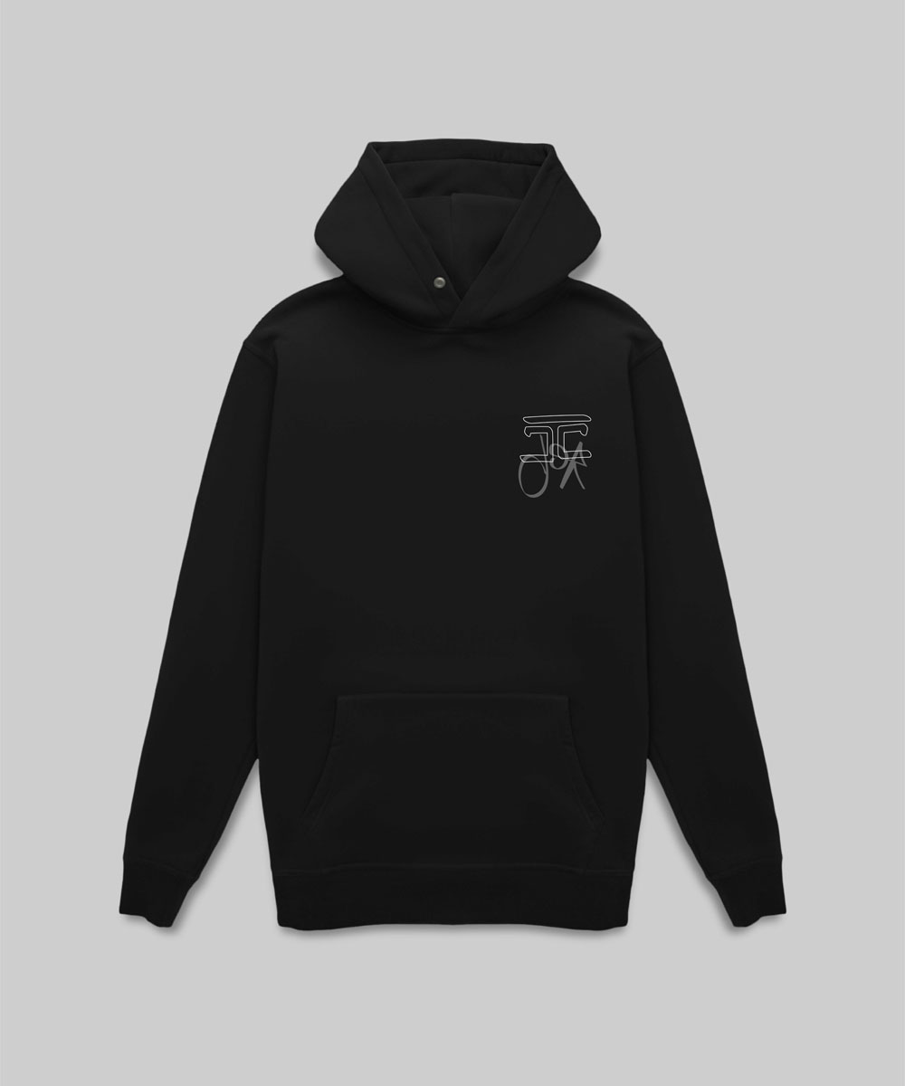 JorCustom - Future Slim Fit Hoodie Black