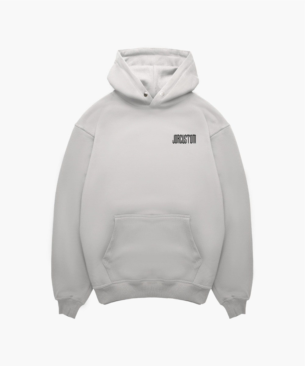 JorCustom - Excellence Oversized Hoodie LightGrey