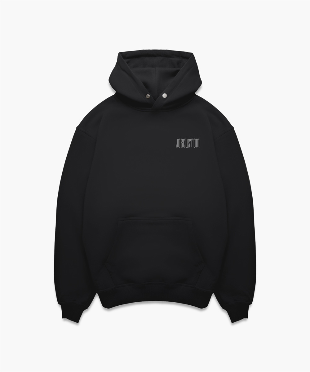 JorCustom - Excellence Oversized Hoodie Black