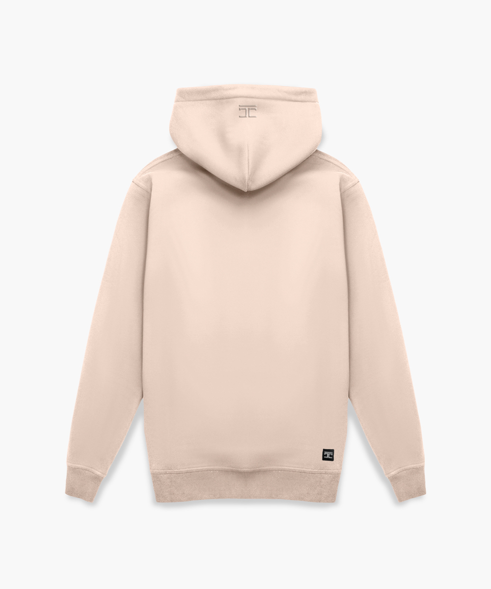 JorCustom Blank Slim Fit Hoodie Beige