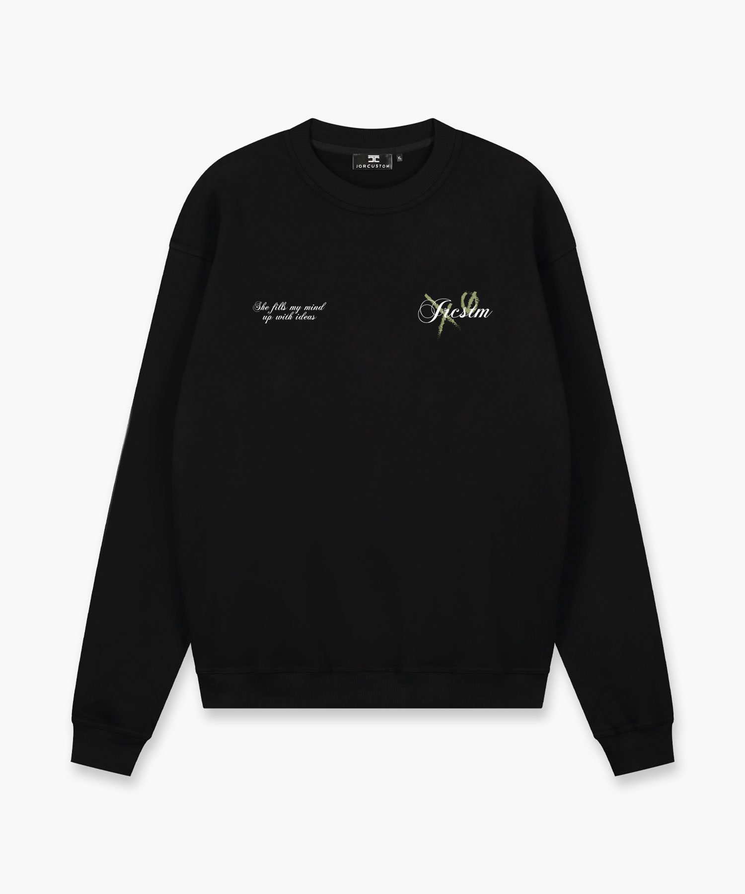 スウェット・トレーナー [SATUR]Angel Graphic Sweatshirt Black MUSINSA公式 | SATUR Angel graphic sweatshirt black