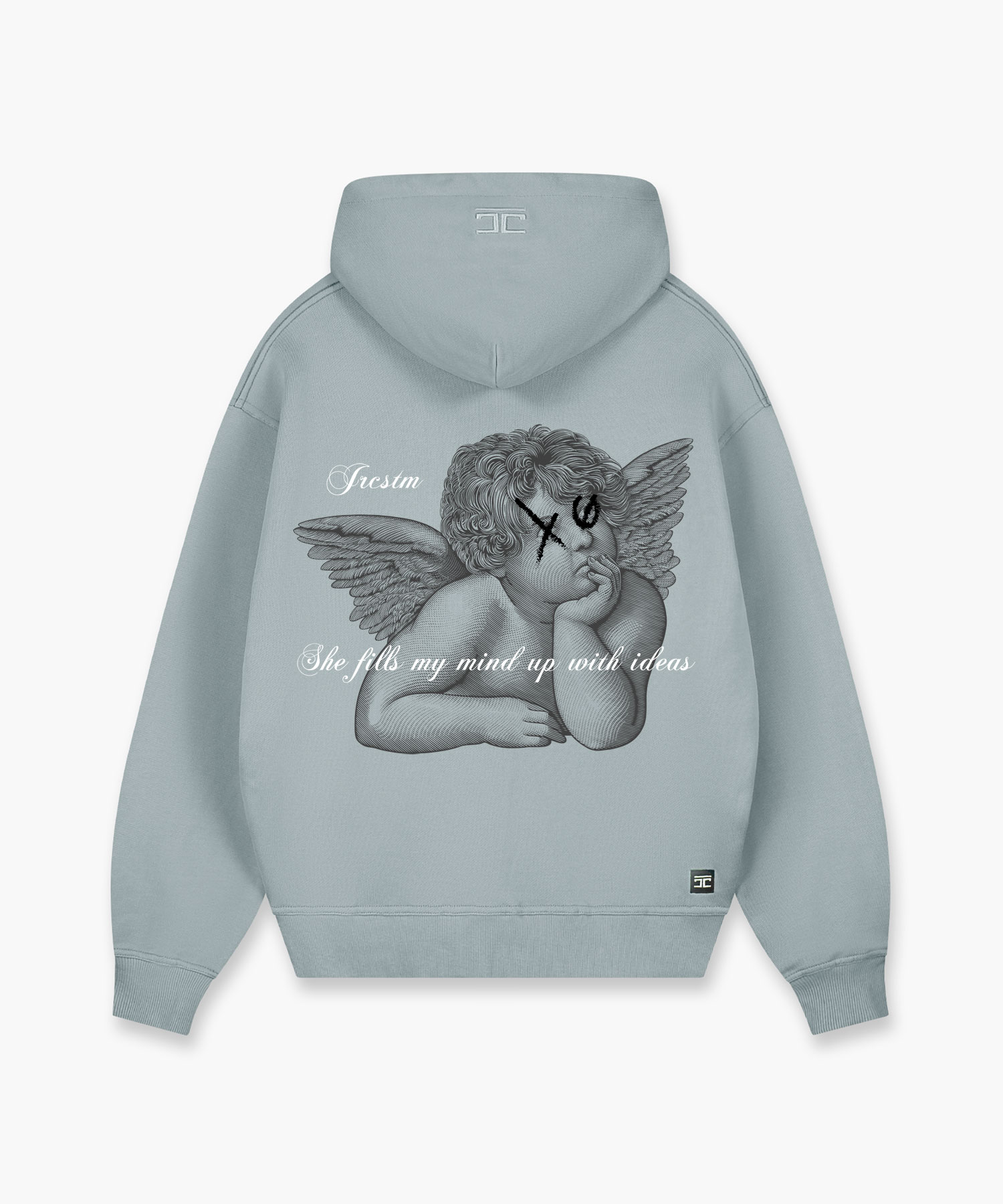 JORCUSTOM - Angel Zipped Hoodie Black