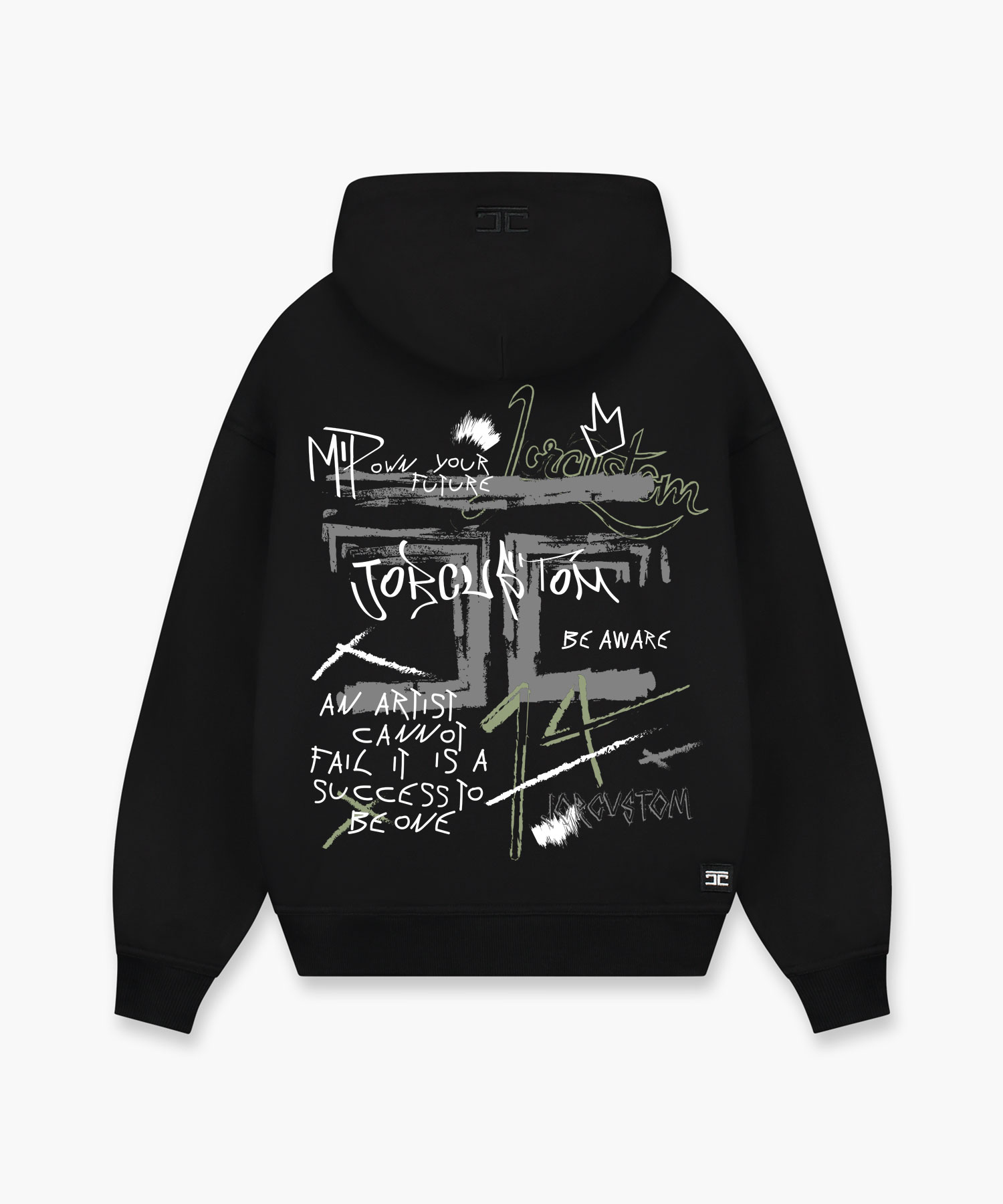 JORCUSTOM - Artist Oversized Hoodie Black