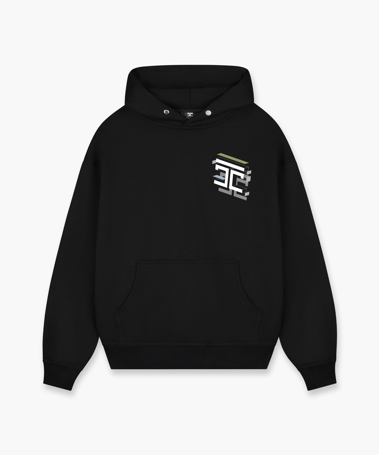 JORCUSTOM - Assembly Oversized Hoodie Black