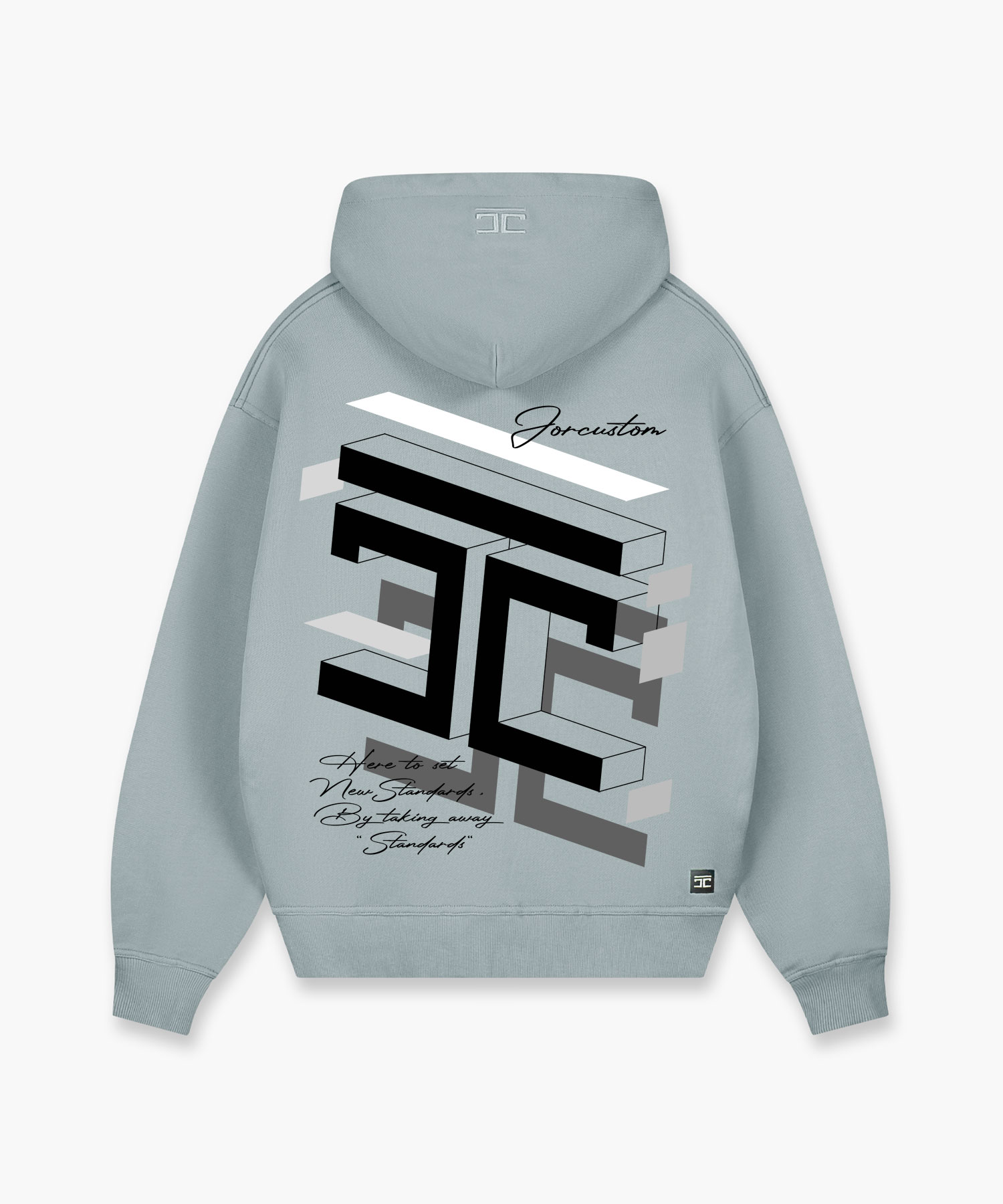 ★codegraphy★ JELLY logo hoodie ivory ☆CODEGRAPHY☆JELLY LOGO HOODIE