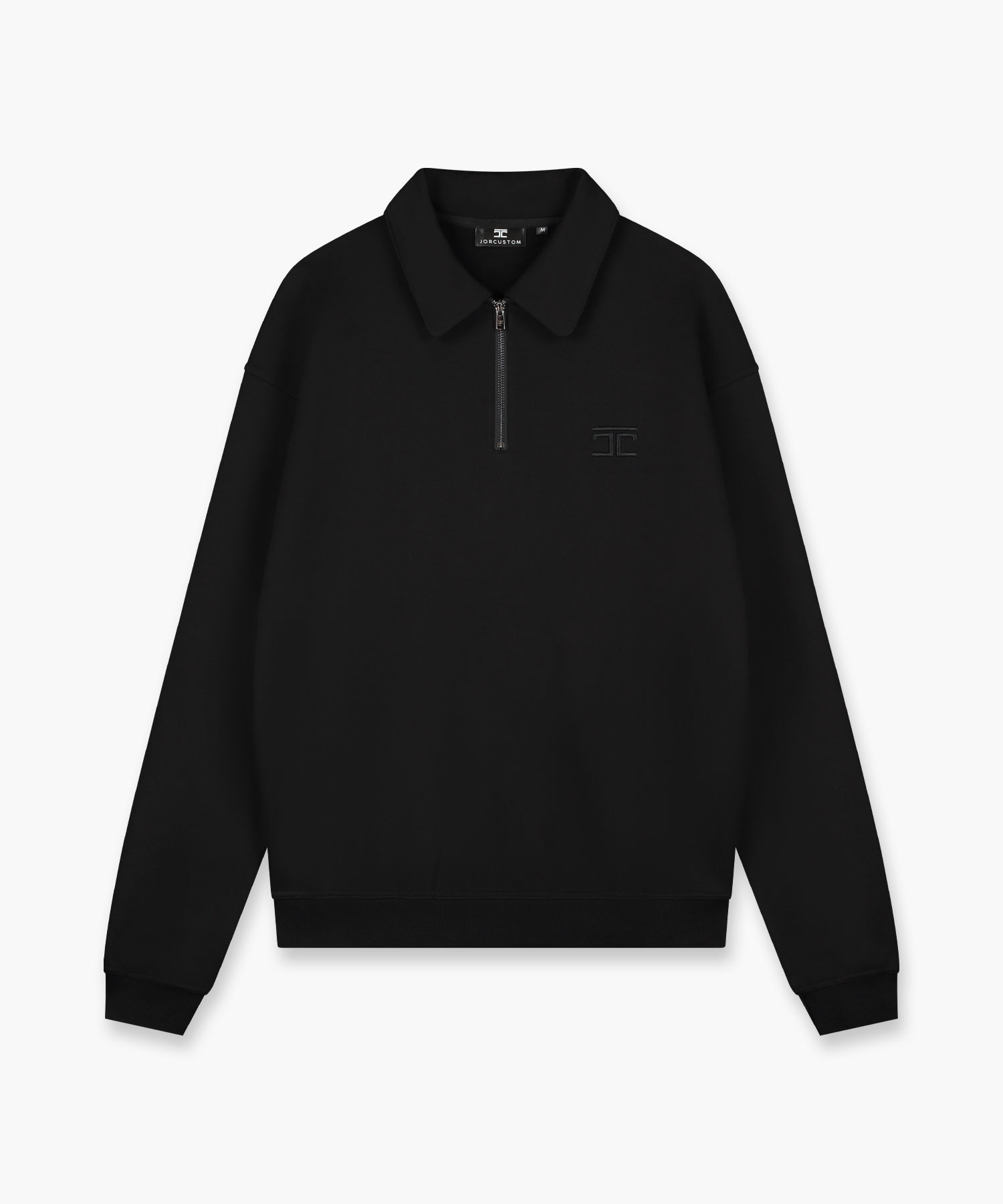 JORCUSTOM - Assembly Quarter Zip Sweater Black