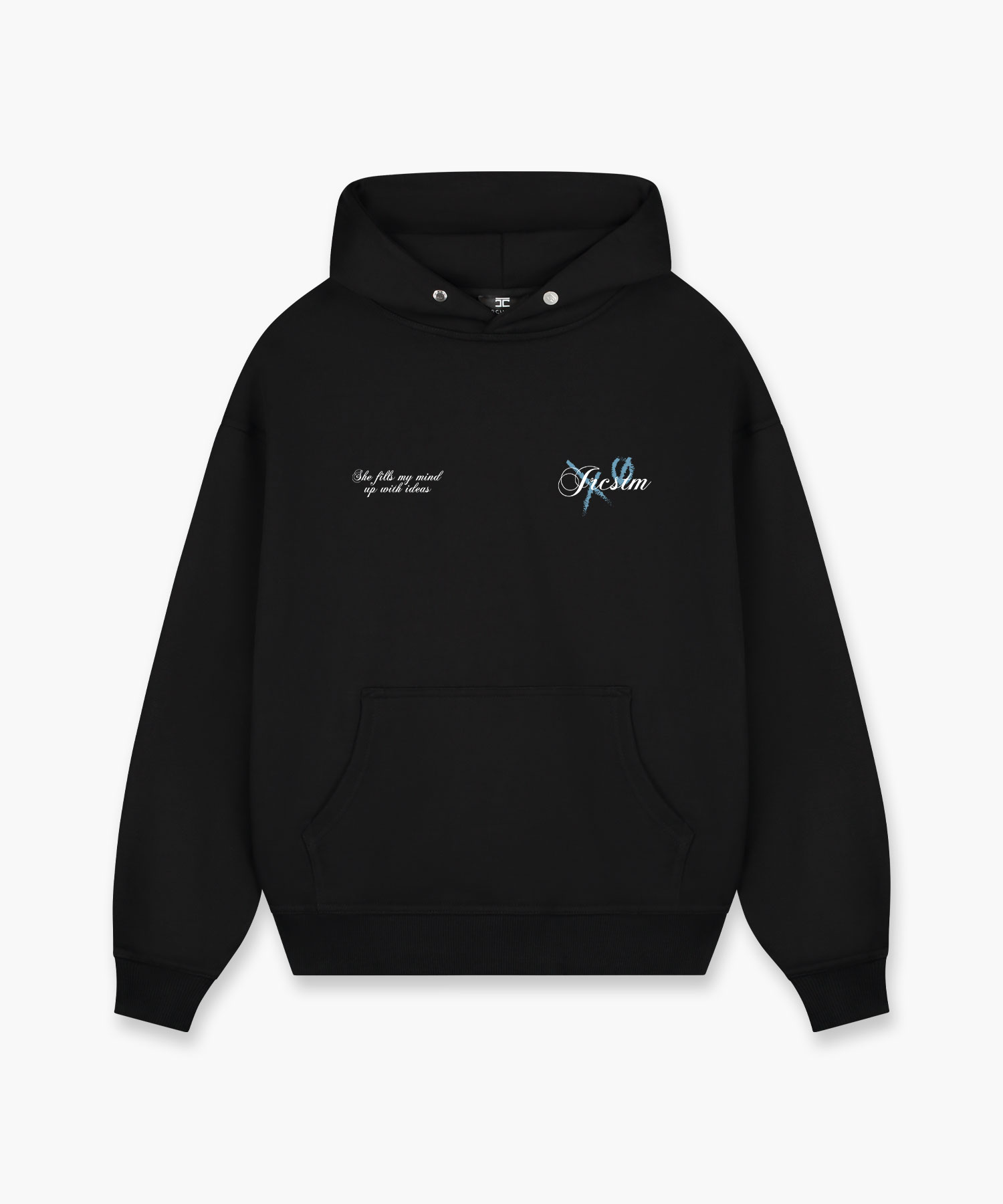 JORCUSTOM - Angel Oversized Hoodie Black