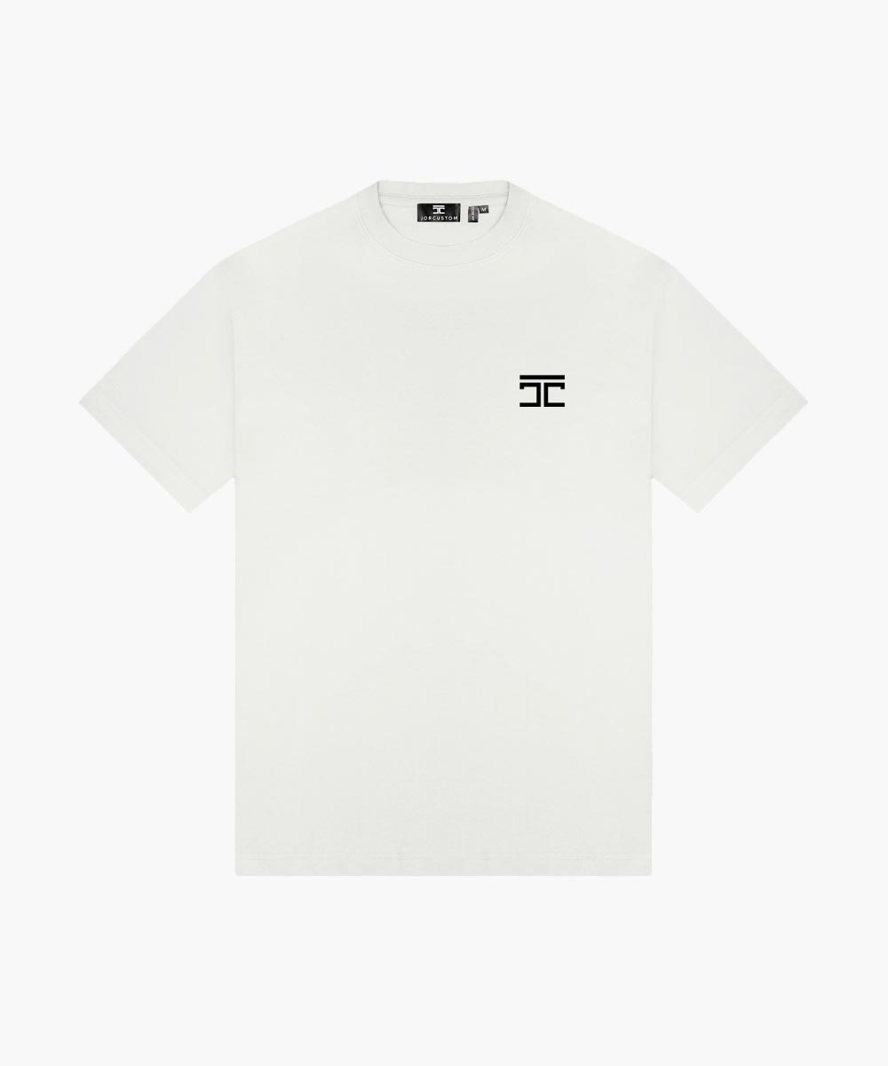 JorCustom - Icon Loose Fit T-Shirt White