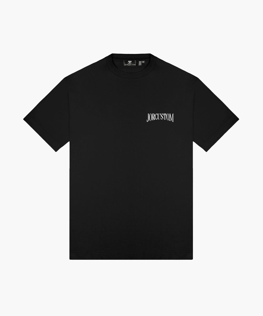 JorCustom - Snake Loose Fit T-Shirt Black