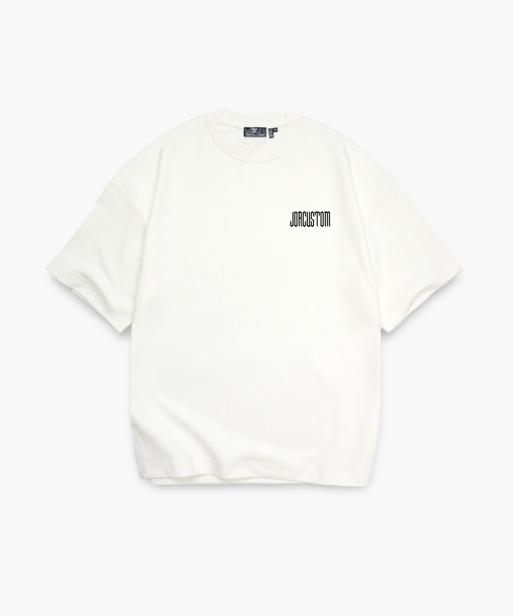 JorCustom - Excellence Oversized T-Shirt White