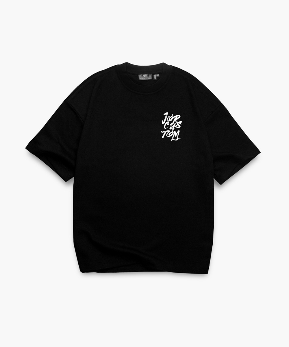 JorCustom - Forever Oversized T-Shirt Black