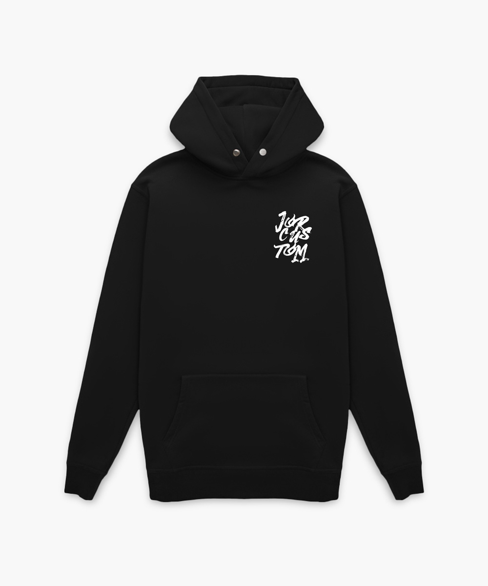 JorCustom - Forever Slim Fit Hoodie Black