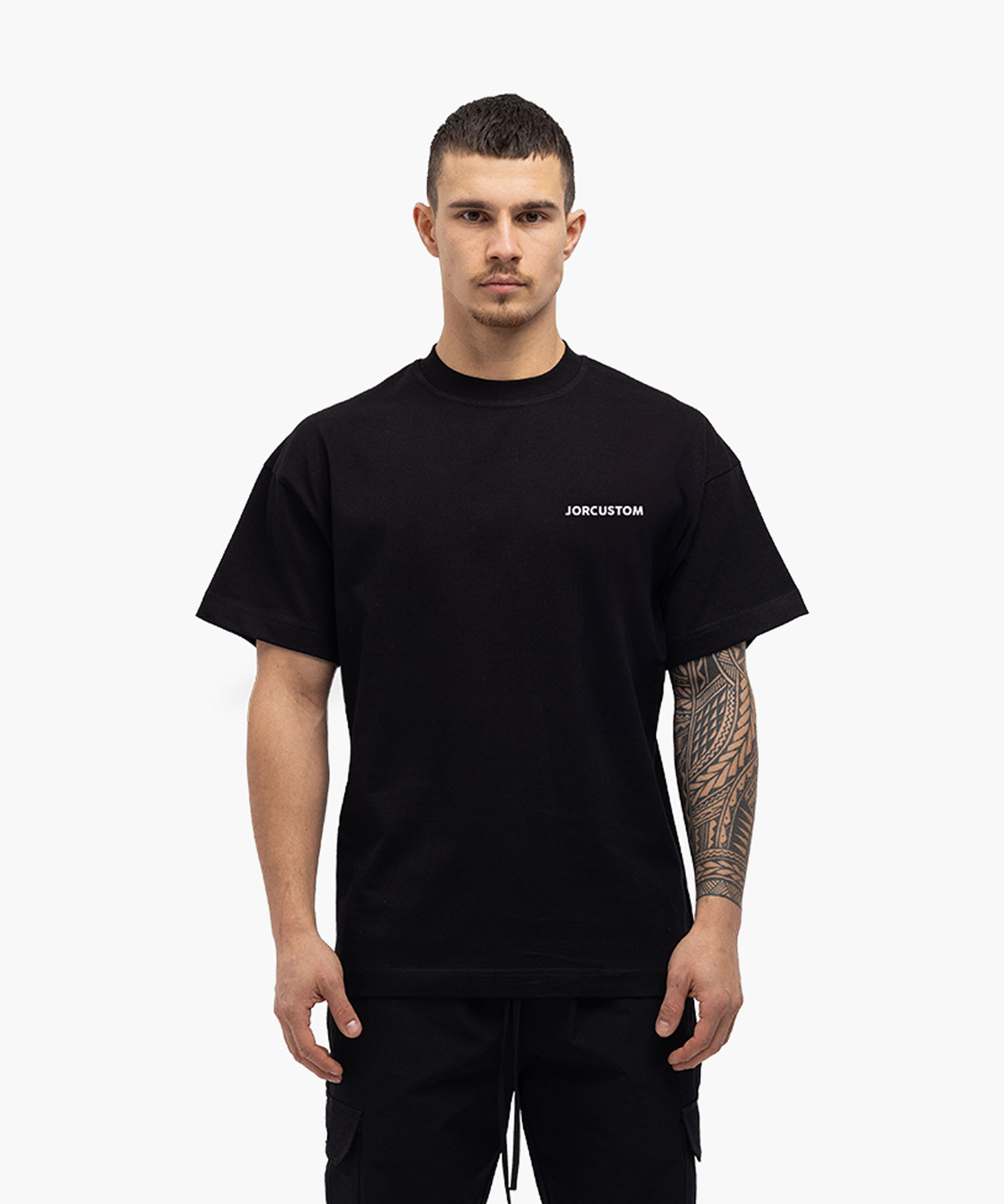 JorCustom - Artist Loose Fit T-Shirt Black
